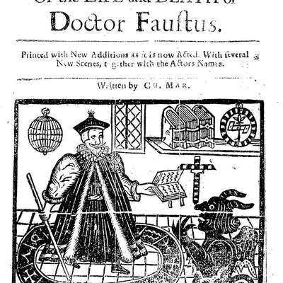 Doctor faustus essay second rate magician